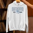 Class Of 2026 Senior 26 Coquette Bow Toile Preppy Graduation Unisex Hoodie