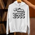 Class Of 2035 Senior Retro 2035 Grad Graduate Graduation Unisex Hoodie