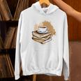 Coffee And Books Adult Books Lover Reading Unisex Hoodie