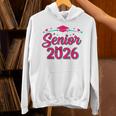 Coquette Pink Bow Senior 2026 Class Of Graduation Unisex Hoodie