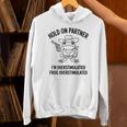 Cowboy Frog Overstimulated Western Meme Introverts Unisex Hoodie
