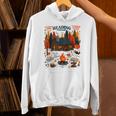 Cozy Reading Cabin Retreat Fall Bookish Autumn Cozy Reader Unisex Hoodie