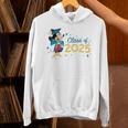 Disney Mickey Mouse Cap & Gown '25 Graduation Class Of 2025 Premium Tri-Blend Unisex Hoodie