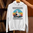 Ducks Books Lover Easily Distracted By Ducks & Books Unisex Hoodie