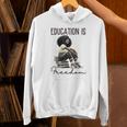 Education Is Freedom Teacher Women Books Black History Unisex Hoodie Education Is Freedom Teacher Women Books Black History Unisex Hoodie