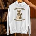 Ew People Ferret Saying Mask Introvert Ferrets Unisex Hoodie