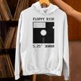 Floppy Disk Computer Nostalgia Fun PC Enthusiast History Unisex Hoodie