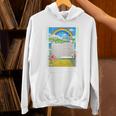 Frutiger Aero Aesthetic Rainbow Glitch Art Unisex Hoodie