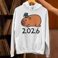 Grad Class Of 2026 Capybara Graduation Graduated Kids Unisex Hoodie