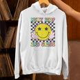 Groovy Next Stop 2nd Grade 1st Grade Graduation 2025 Unisex Hoodie