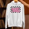 Groovy Senior Class Of 2026 Coquette Pink Bow Graduation Unisex Hoodie