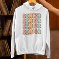 Groovy Senior Graduation Cute Groovy Senior Class Of 2024 Unisex Hoodie