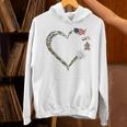 Heart Coast Guard Wife Coast Guard Graduation Wife USCG Wife Unisex Hoodie