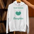 My Heart Was Not In Loving Memory Missing Daughter In Heaven Unisex Hoodie