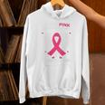 Heart I Wear Pink In Memory Of Nana Breast Cancer Awareness Unisex Hoodie Heart I Wear Pink In Memory Of Nana Breast Cancer Awareness Unisex Hoodie