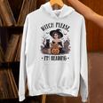 I'm Reading Halloween Witch Book Lover Unisex Hoodie