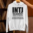 INTJ Architect Personality Introvert Sarcastic Unisex Hoodie INTJ Architect Personality Introvert Sarcastic Unisex Hoodie