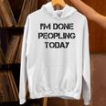 Introvert Design For Introverted Men And Women Unisex Hoodie