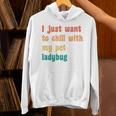 Introvert Pet Ladybug Mom Unisex Hoodie Introvert Pet Ladybug Mom Unisex Hoodie