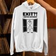 Irony Sarcasm Introvert Dry Humor Cartoon Comic Geek Nerd Unisex Hoodie