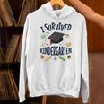 Kindergarten Graduation Shirt I Survived Kindergarten Unisex Hoodie