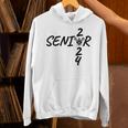 Lacrosse Senior 2024 Sticks And Ball Graduation Unisex Hoodie