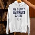Law School Graduation Him Her Lucky Bar Exam Unisex Hoodie