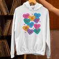 Librarian Shirt Valentines Book Worm Reading Tshirt Premium Tri-Blend Unisex Hoodie