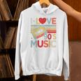 I Love 90's Music Retro Style Nostalgia Cassette 1990s Party Premium Tri-Blend Unisex Hoodie I Love 90's Music Retro Style Nostalgia Cassette 1990s Party Premium Tri-Blend Unisex Hoodie
