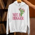 Not a Hugger Sarcastic Introvert Cactus Theme Women Unisex Hoodie Not a Hugger Sarcastic Introvert Cactus Theme Women Unisex Hoodie