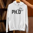 PhD Shirt Phinally Finally Done Graduation Her Unisex Hoodie