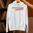 PhD Thesis Defense Graphic Doctoral Graduation Unisex Hoodie