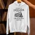 Please Be Patient With Me I'm From The 1900s Aged Train Unisex Hoodie