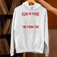 Please Be Patient With Me I'm From The 1900s Grandma Grandpa Premium Unisex Hoodie