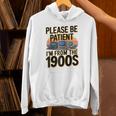 Please Be Patient I'm From The 1900s Retro Computer Raglan Baseball Tee Unisex Hoodie