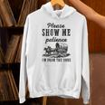 Please Show Me Patience I'm From The 1900s Vintage Horse Unisex Hoodie Please Show Me Patience I'm From The 1900s Vintage Horse Unisex Hoodie