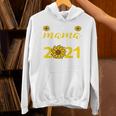 Proud Mama Of a 2021 Graduate Senior Mom 2021 Graduation Unisex Hoodie