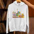 Reading Books Librarian Reader Nerd I'm Ok Teacher Unisex Hoodie