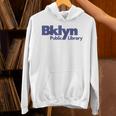 Retro Brooklyn Public Library NY New York Book Lover Unisex Hoodie