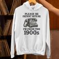 Sarcastic Please Be Patient I'm From The 1900s Premium Tri-Blend Unisex Hoodie