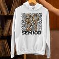 Senior 2021 Grad Class Of 2021 Graduation Leopard Cheetah Unisex Hoodie