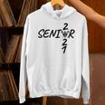 Senior 2021 Lacrosse Sticks And Ball Graduation Unisex Hoodie