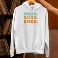 Senior 2022 Shirt Class Of 2022 Retro Graduation Grad Unisex Hoodie