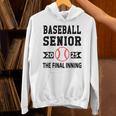 Senior Class Of 2025 Baseball Senior Night Graduation Party Unisex Hoodie