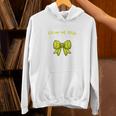 Senior Class Of 2026 Tennis Coquette Bow Graduation Premium Unisex Hoodie