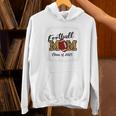 Senior Football Mom Class Of 2025 Graduation Graduate Unisex Hoodie