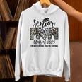 Senior Mom Class Of 2025 Senior Mama 2025 Leopard Graduation Unisex Hoodie