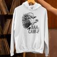 Sheep Baa Crow Caw Back Off Pun Tee For Introverts & Teens Unisex Hoodie