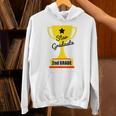 Star Graduate Second Grade Graduation Trophy Cup Unisex Hoodie