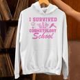 I Survived Cosmetology School Graduation Cosmetology Grad Unisex Hoodie